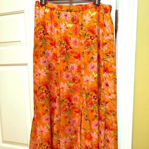 NWOT Never Worn Coldwater Creek lined skirt!